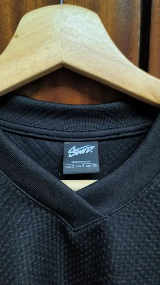 Camiseta Pull&Bear S Negra y Blanca