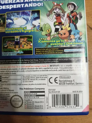 Pokémon Zaffiro Alfa Nintendo 3DS/2DS