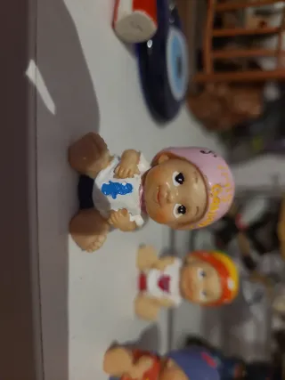 6 Figuras Bebé Pelón Roscón y 1 de mis ganas rosa