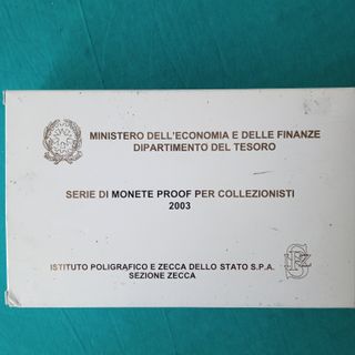 Serie divisionale Euro Proof 2003