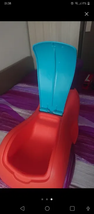 Correpasillos Gusano Naranja