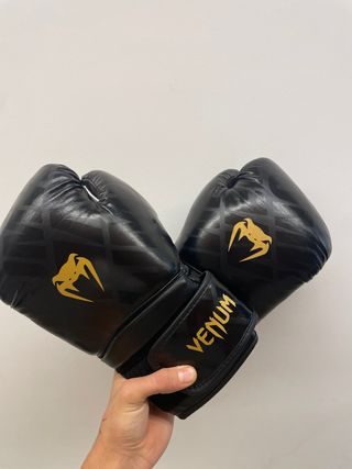 Guantes Boxeo Venum Negros Talla 57