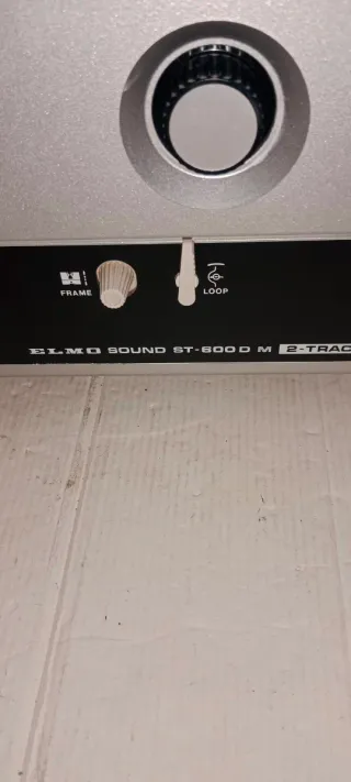 Elmo ST 600 M Proyector Correa Proyector Super 8.