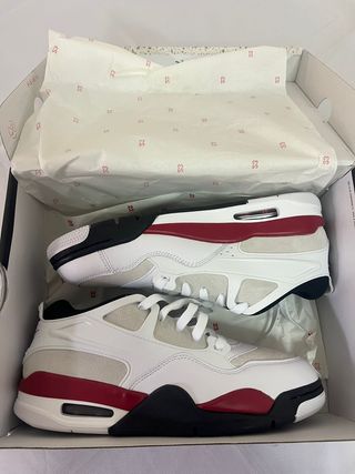 Nike Air Jordan 4RM Rojo Blanco