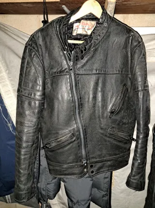 Traje Cuero Moto Vintage