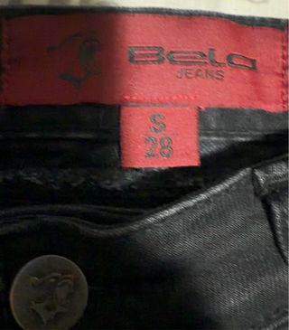 Pantalón Moto Mujer Talla S Bela Negro