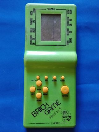 Consola Brick Game 9999 en 1 Verde