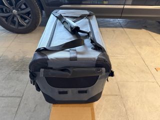 Transportín TK PET tela gris pequeño