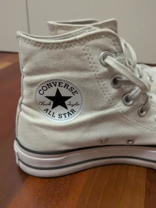 Bambas altas Converse All Star Talla 38