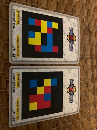 2 Cartas Invizimals: Dark Tigershark y Xue Hu