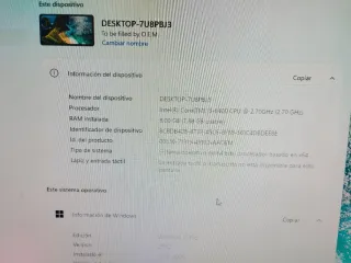 Ordenador Clonico Intel i5-6400