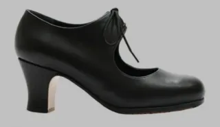 Zapatos Flamenco Roberto Garrudo Negros