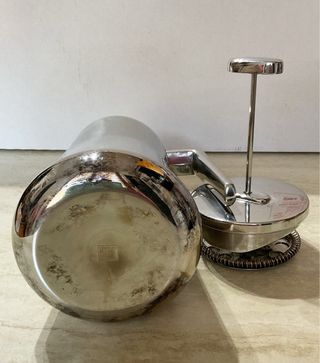 Infusiera Giannini in metallo argentato