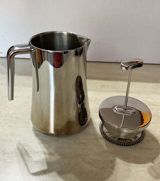 Infusiera Giannini in metallo argentato