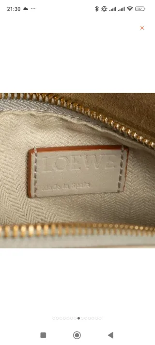 Bolso Loewe Puzzle Gris y Marrón