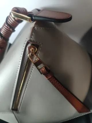Bolso Loewe Puzzle Gris y Marrón