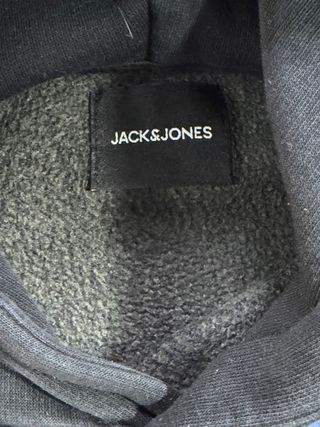 Sudadera Jack & Jones Negra con Logo