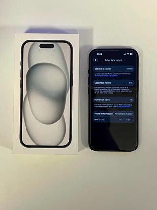 iPhone 15 128gb negro