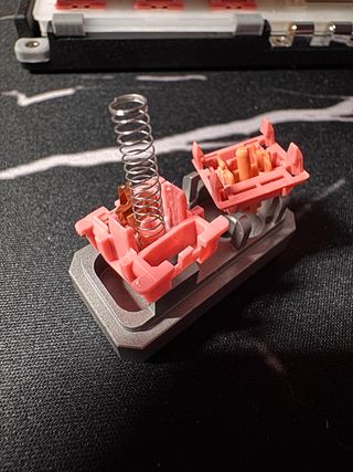 MonsGeek M1 V5 75% aluminio + Akko Rosewood lubed