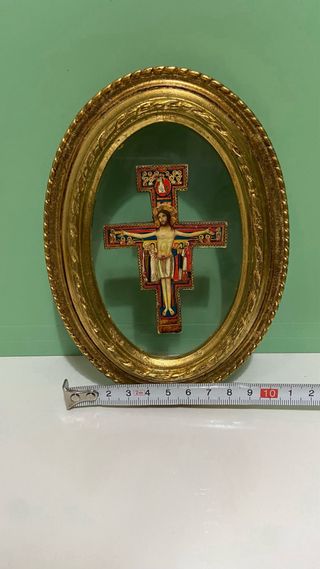 Cruz de San Damián enmarcada