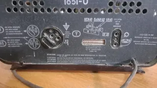 Radio Telefunken Antigua Marrón