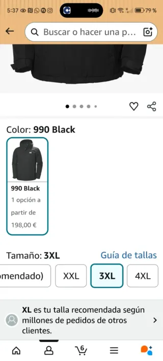 Chaqueta Helly Hansen Gris Impermeable