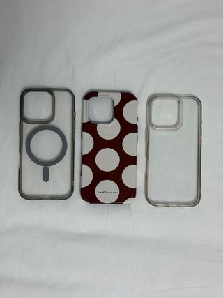 Pack 3 Fundas iPhone 16 PRO
