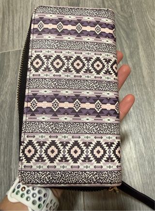 Monedero juvenil con estampado