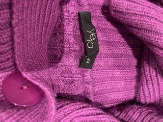 Jersey morado cuello botones