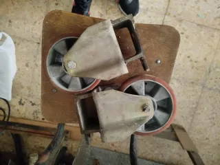 Instrumentos de pesca barco años 70