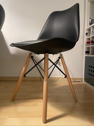 2 Sillas Grises y/o 2 sillas negras