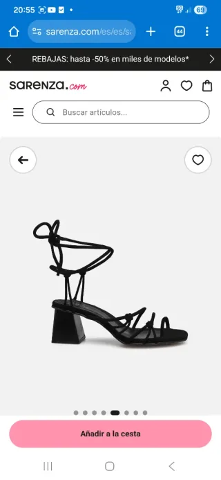 Sandalias Alohas Negras Talla 41