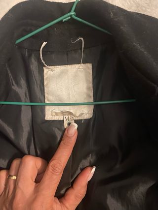 Abrigo Lana Zara Talla M