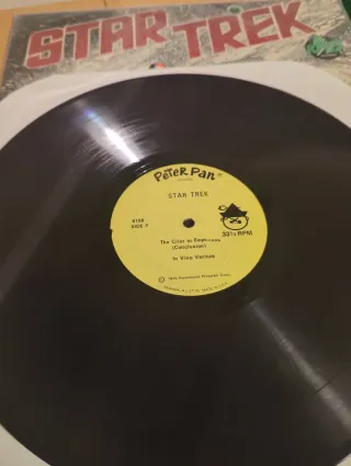 Vinilo Star Trek. Audiolibro