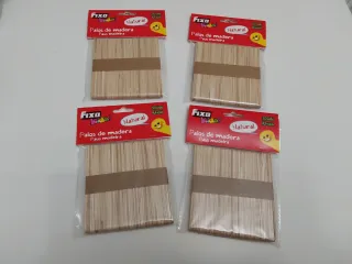 Palos de Madera Fixo Kids (50uds)