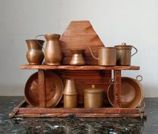 Set Rame Art Decò Francia