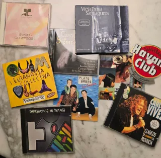 Lote CDs: Vieja Trova Santiaguera, Plats Bruts...