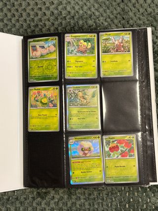 Álbum Pokémon Semicompleto Evoluciones Prismáticas