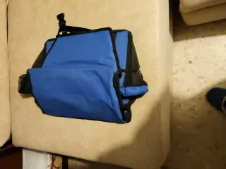 Silla Coche Mascota Azul