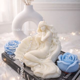 Candela Sirena in Conchiglia