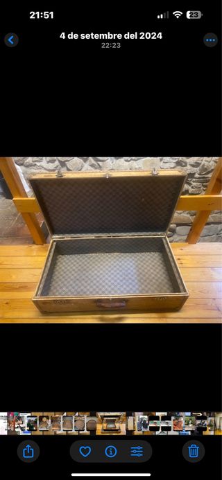 Maleta antigua de viaje