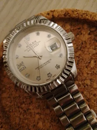 Rolex Oyster Perpetual Datejust con diamanti