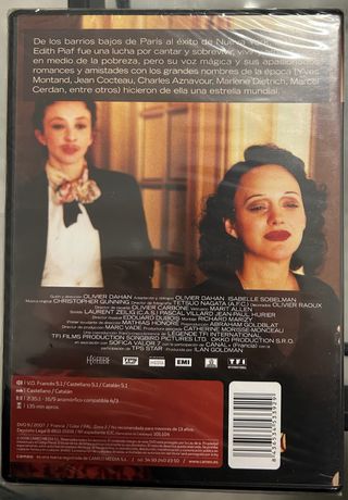 DVD La Vida en Rosa (Edith Piaf)