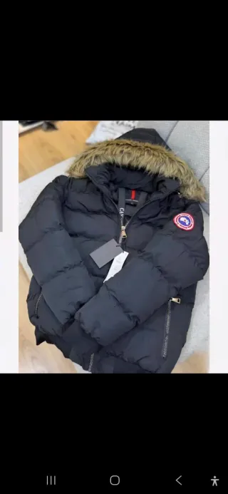 Chaqueta Invierno Canada Goose Negra