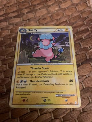 Carta Pokémon Flaaffy 43/95