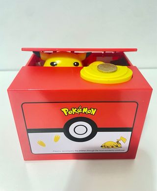 Pokemon Salvadanaio Ruba Monete Pikachu