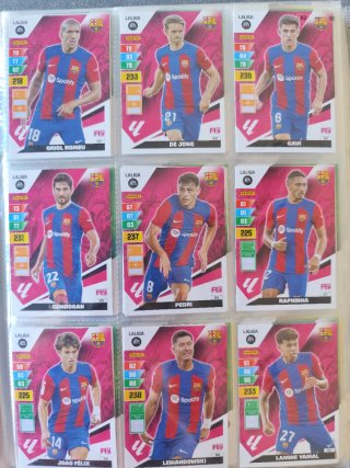 Álbum casi completo La Liga Adrenalyn XL 2023-24