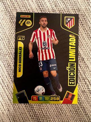 Adrenalyn Nico González Edición Limitada