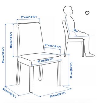Juego de 4 sillas de comedor