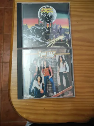 Thin Lizzy Fighting CD y Nigth life